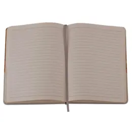 Flaxen A5 Notebook Open